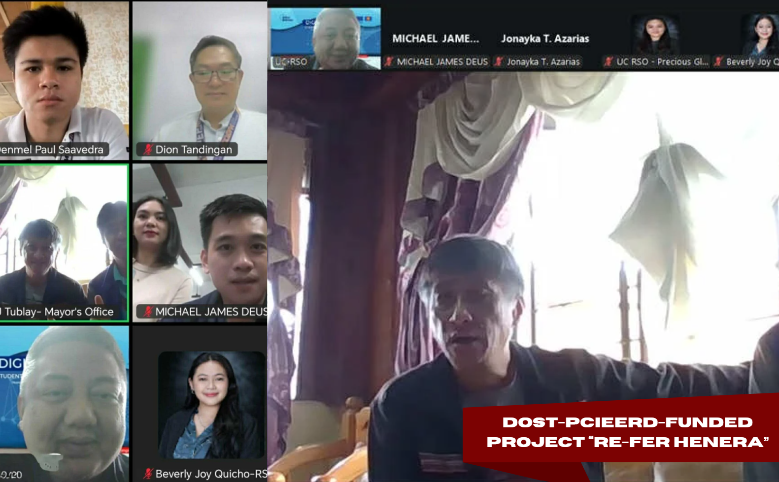 College of Engineering Joins DOST-PCIEERD Funded Project RE-FER HENERA as its Proposal